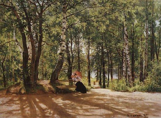 Ivan Shishkin Near dacha Germany oil painting art